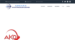 Desktop Screenshot of akeo.org.tr